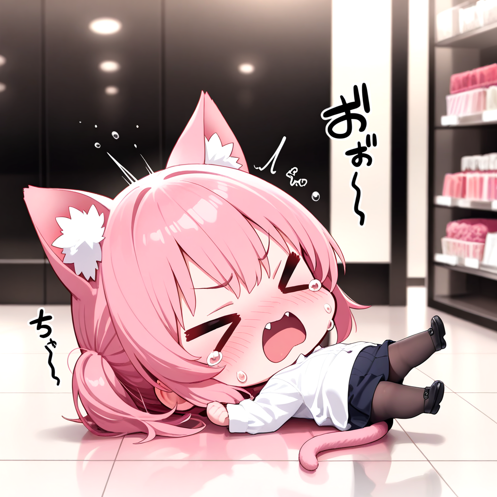 市場と言えば・・・駄々っ子ですね！！