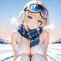 あたおかスキーヤー 2枚目