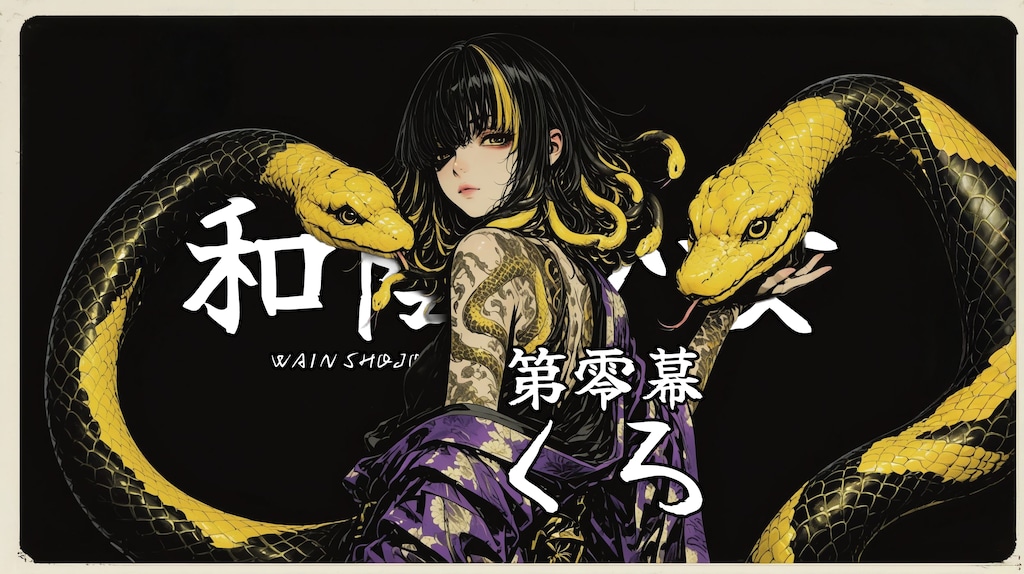 第零幕 くろ - 和陰少女 -