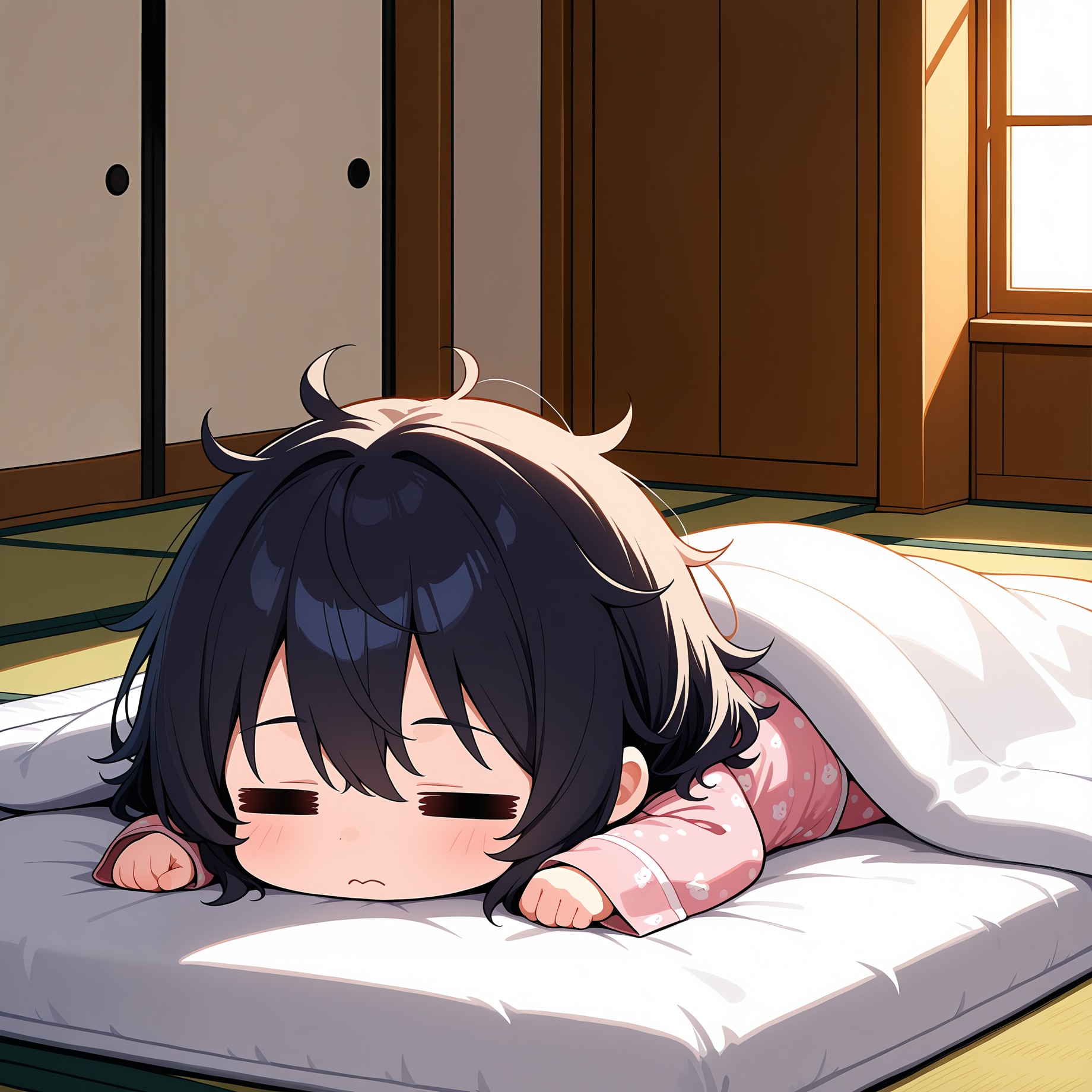 布団はがすなよ。。。 | の人気AIイラスト・グラビア