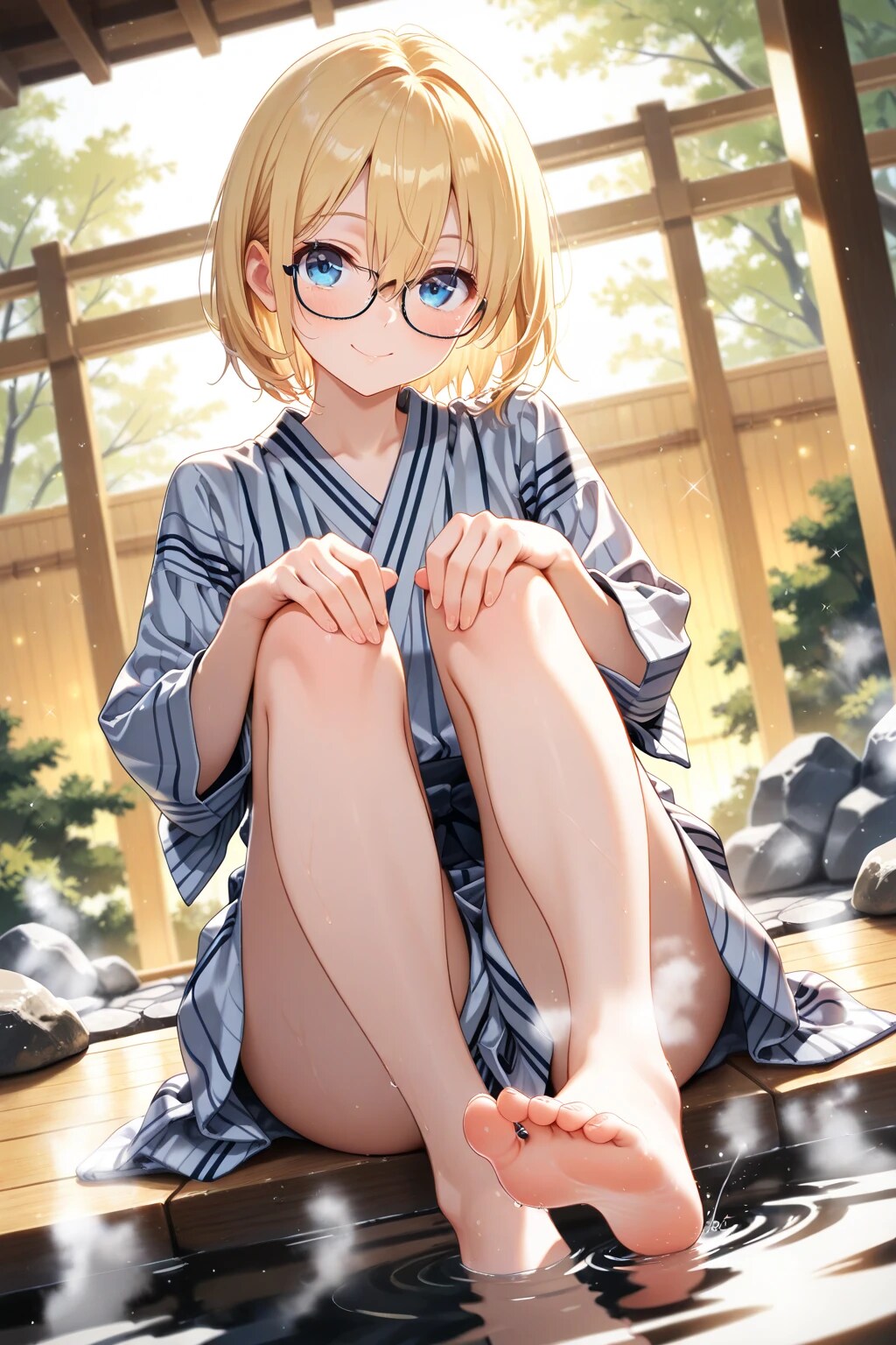温泉満喫
