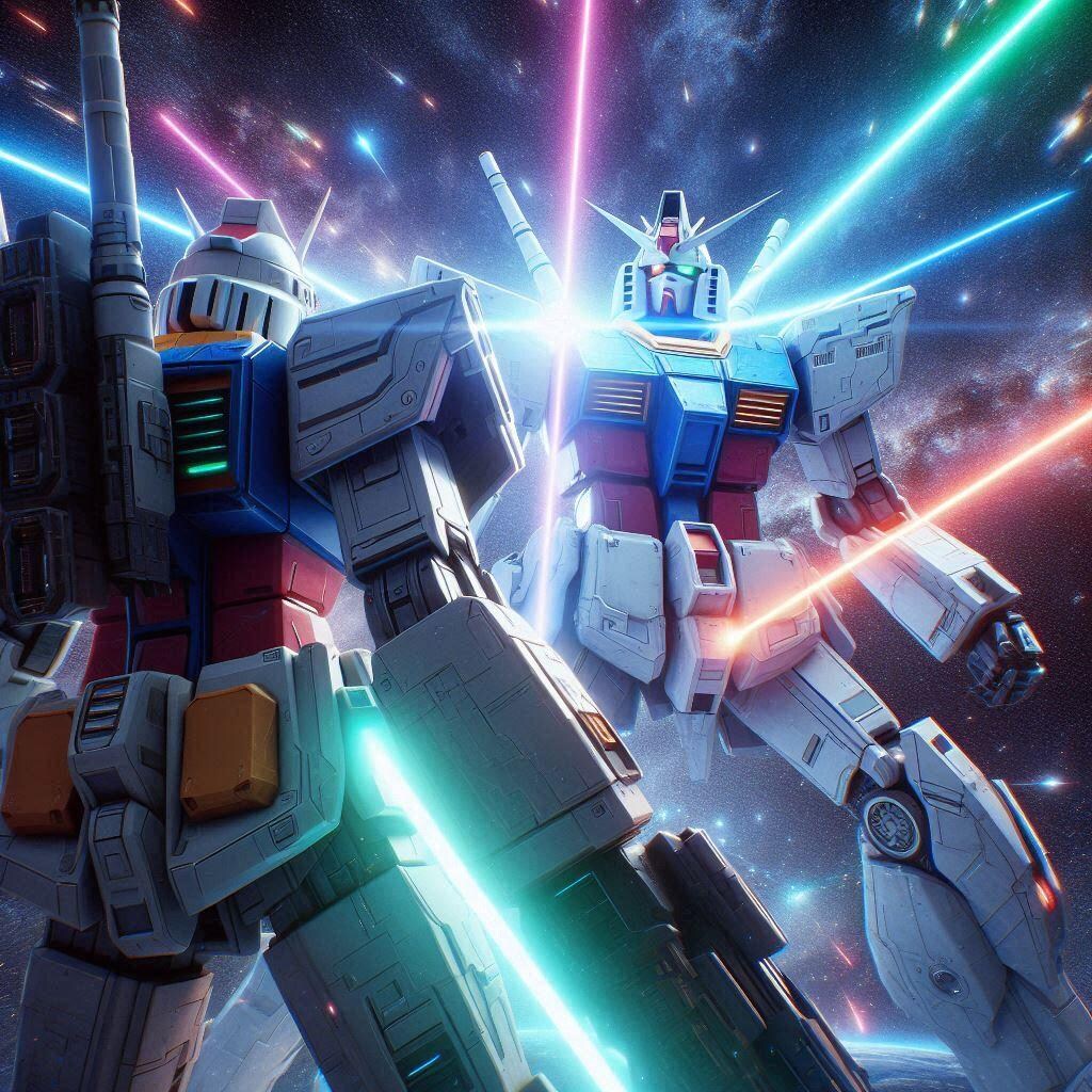 イヤぁーっ！　私のガンダムがーっ！