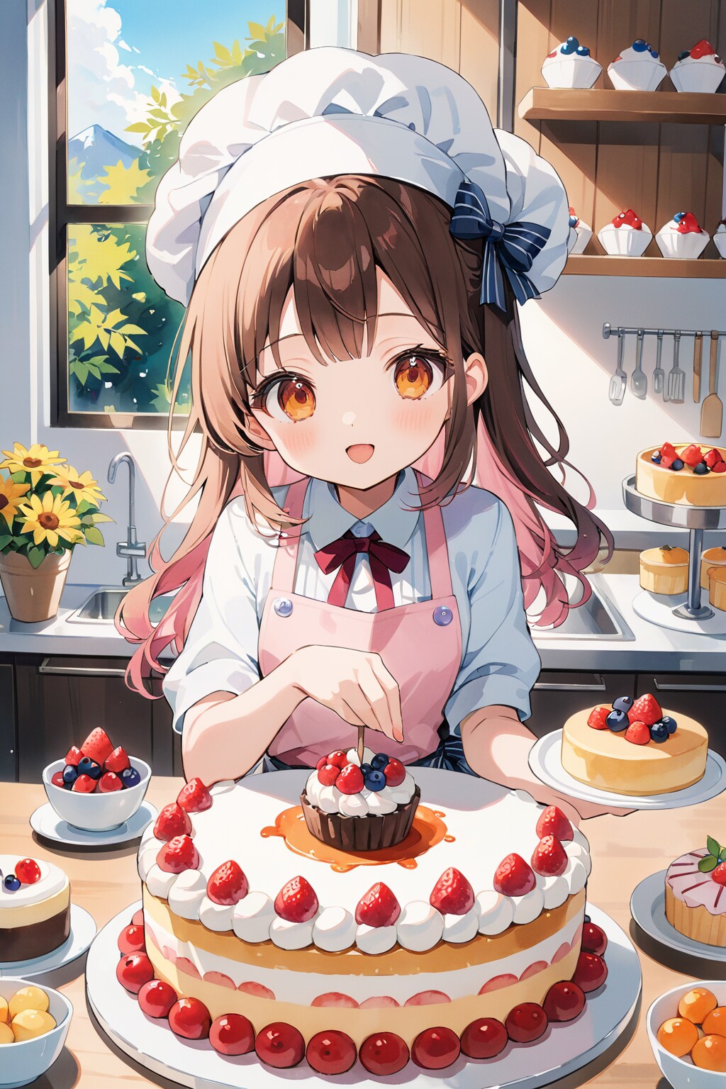 ケーキ作り。 | の人気AIイラスト・グラビア