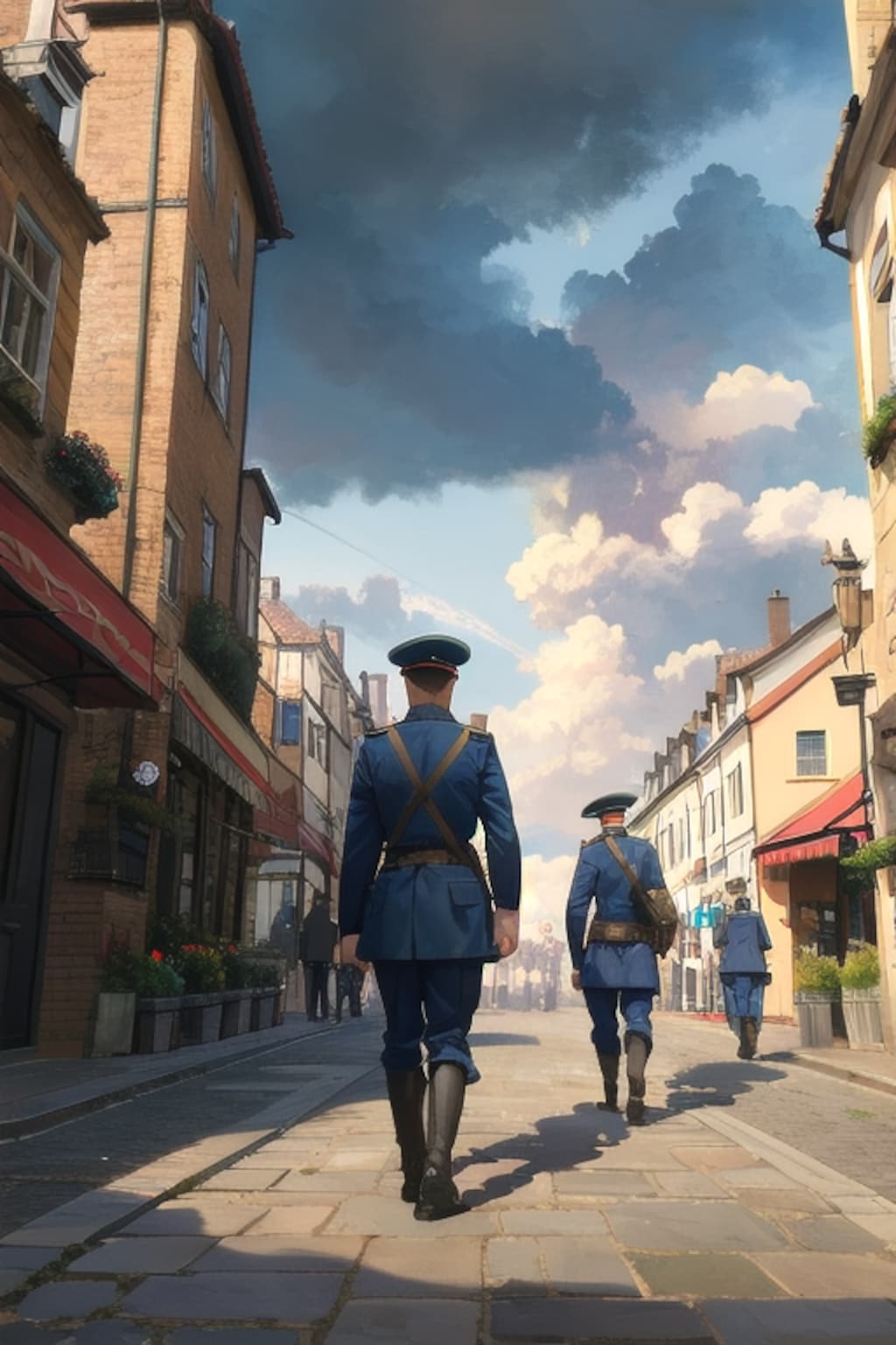 「一人の男が軍にいた」