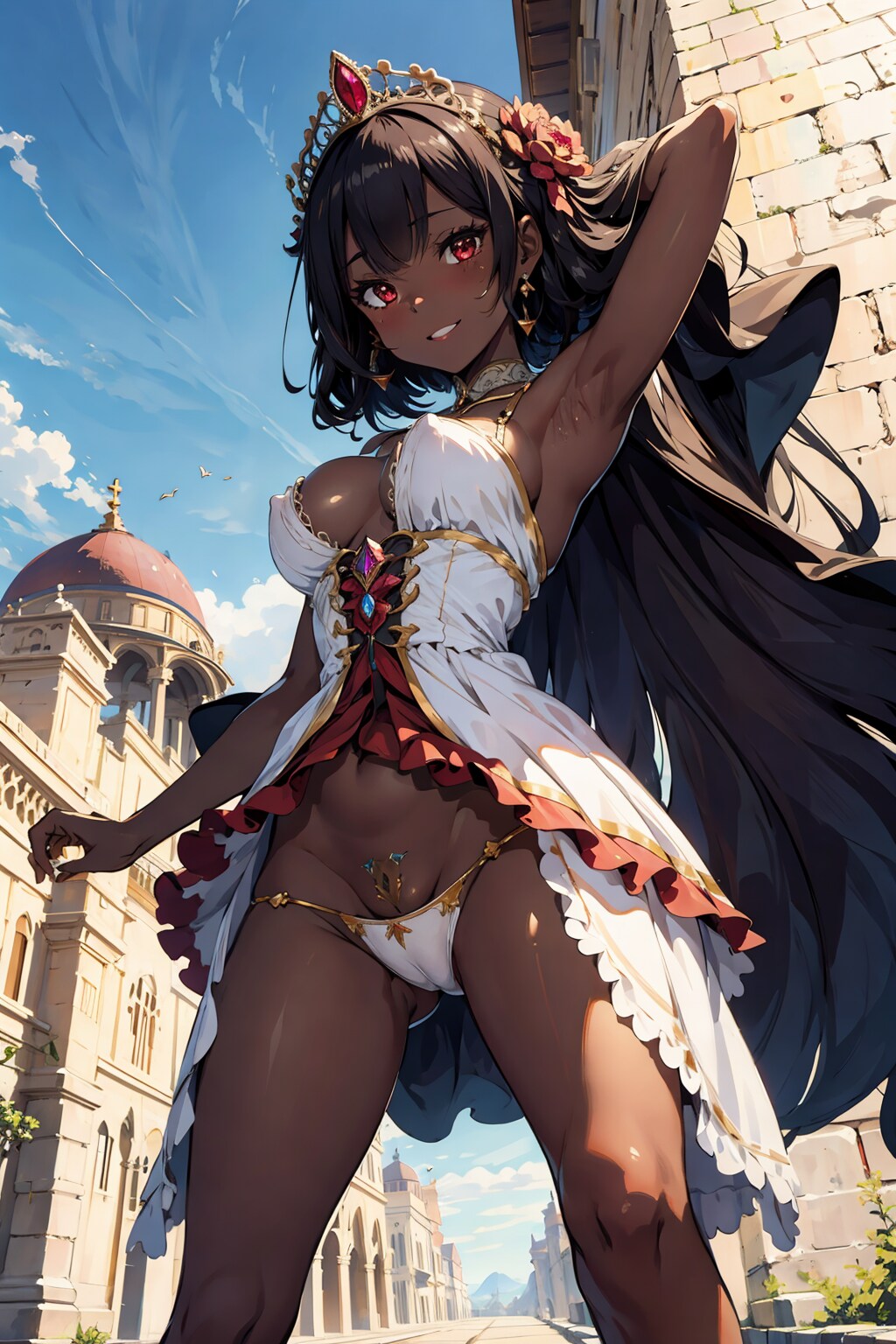 肌色比較