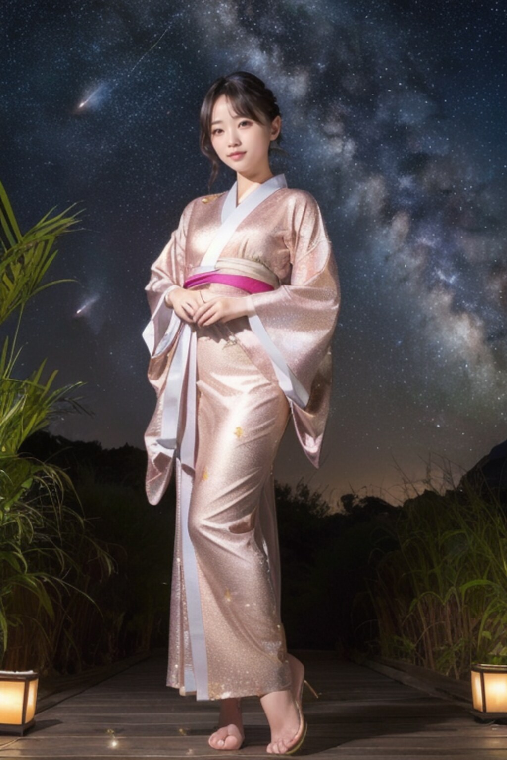 流れ星の夜