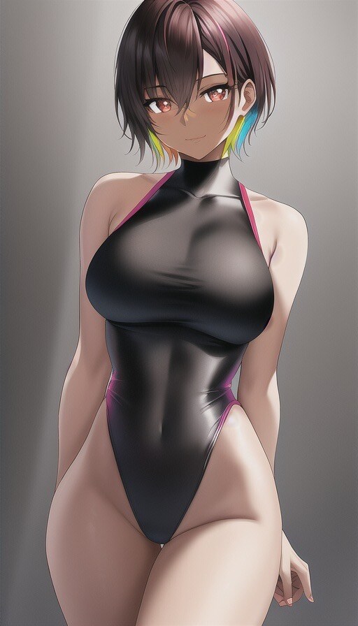 褐色レオタードギャルズ