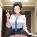 恥ずかしがりながらおパンツ見せてくれる由衣さん 3枚目