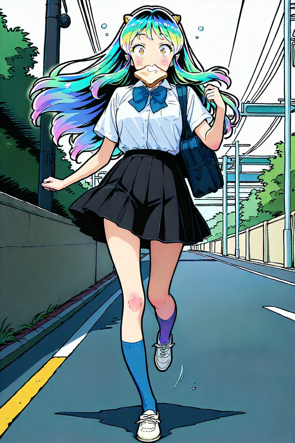 遅刻遅刻・・・　（lum）