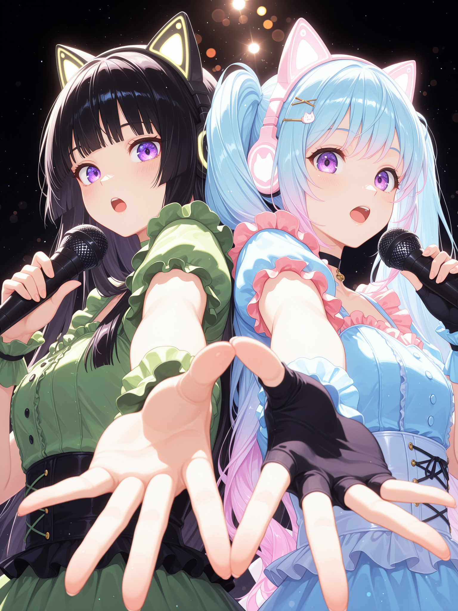 氷織みももちゃんとライブ✨