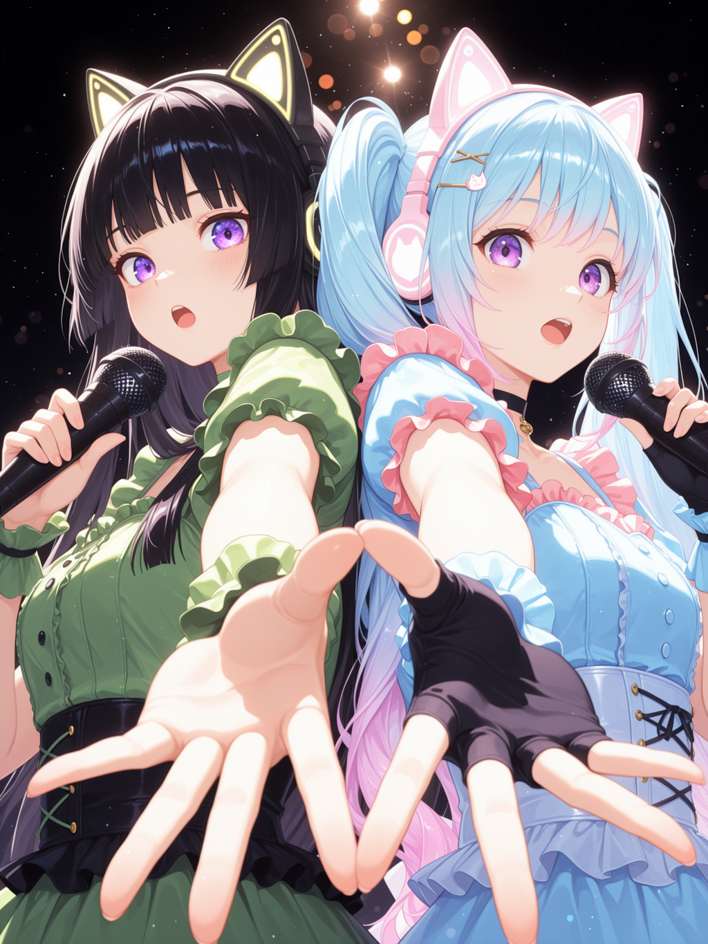 氷織みももちゃんとライブ✨