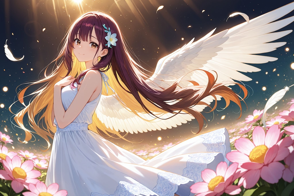 天使さん頑張ります
