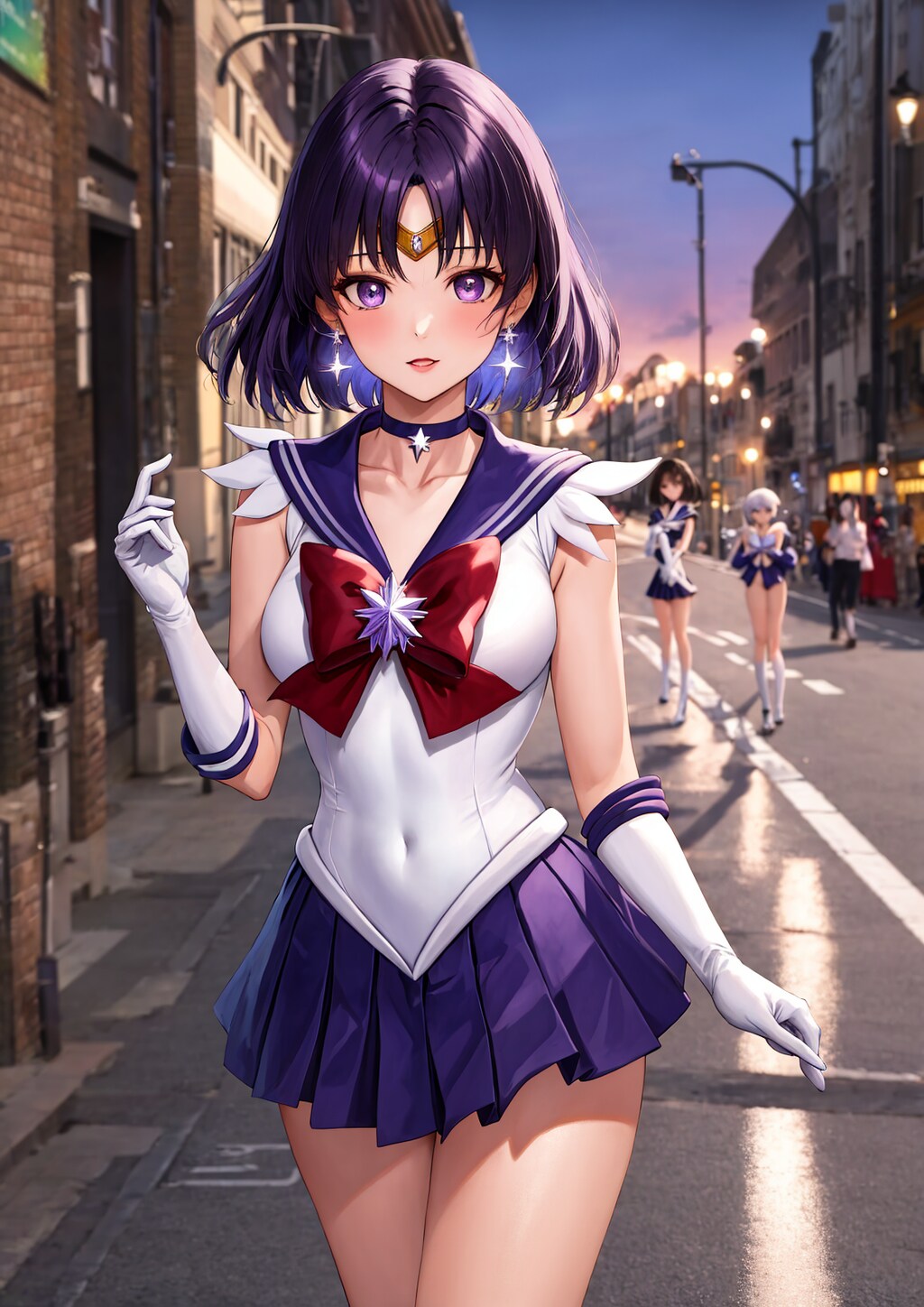 セーラー服の戦士