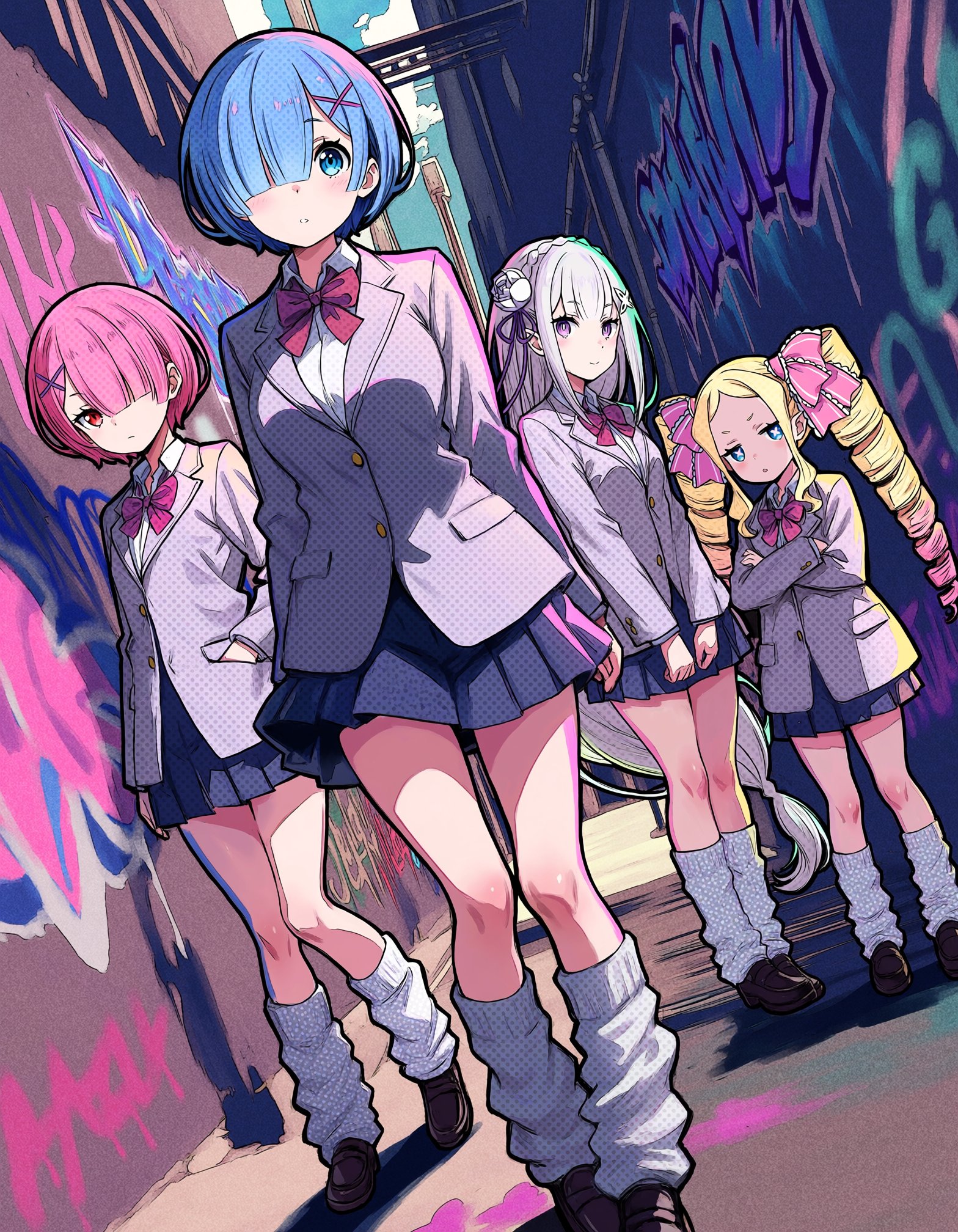 リゼロ | の人気AIイラスト・グラビア