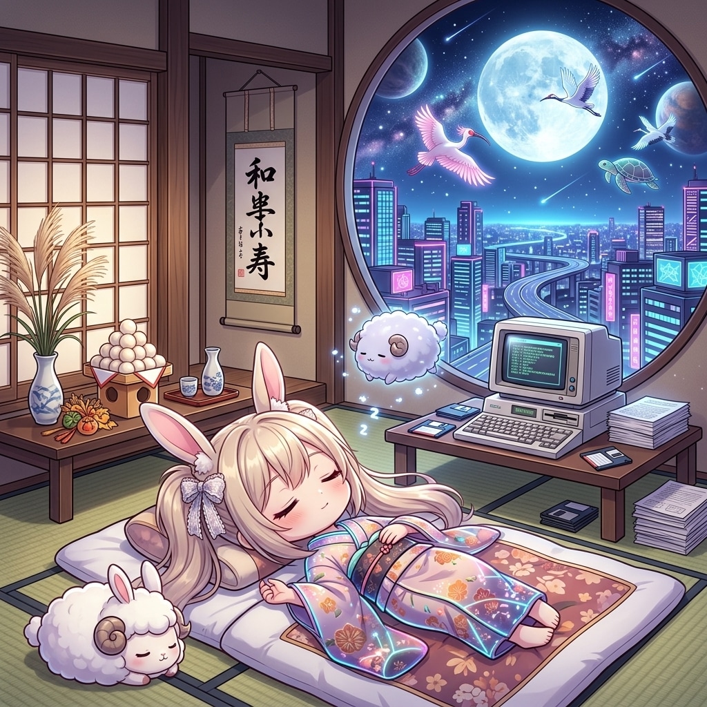 おやすみうさぎ | の人気AIイラスト・グラビア