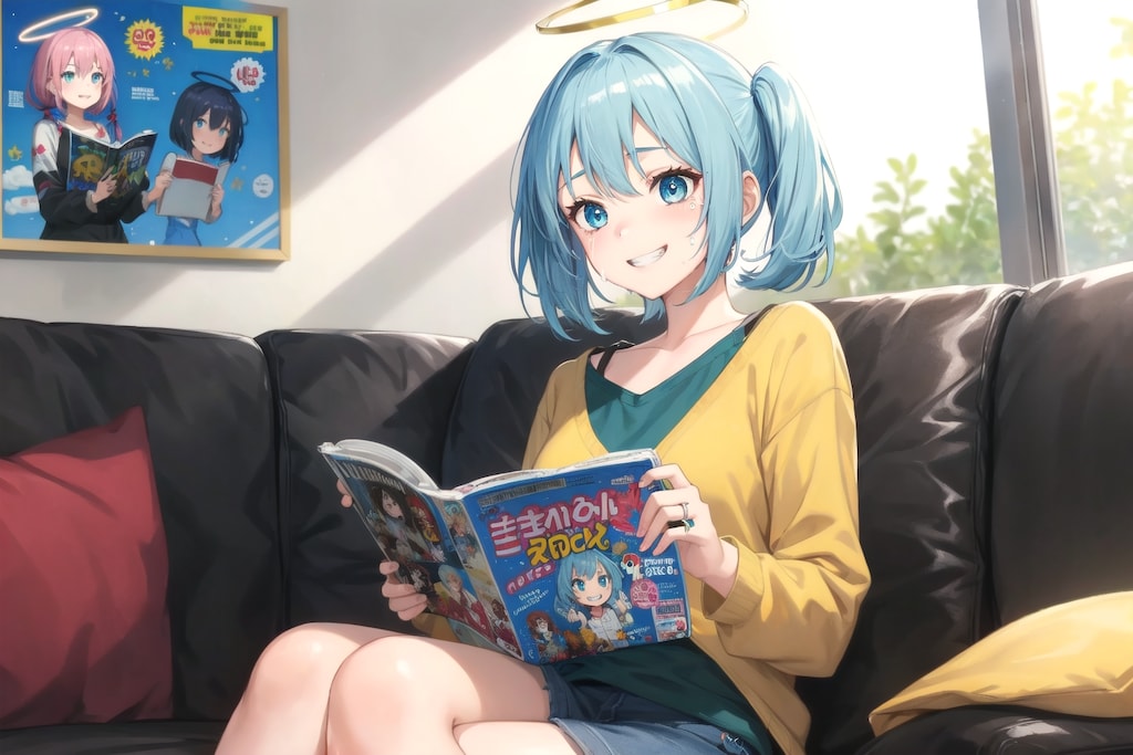 読書の秋だよ！ドクロちゃん！