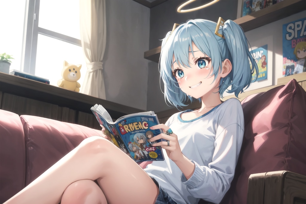 読書の秋だよ！ドクロちゃん！