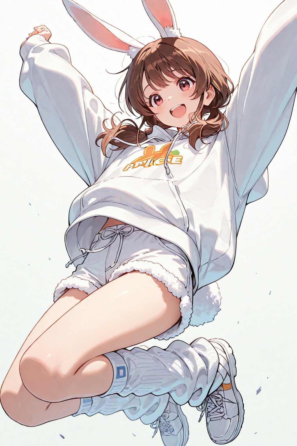 がおー、うさぎだぞー！