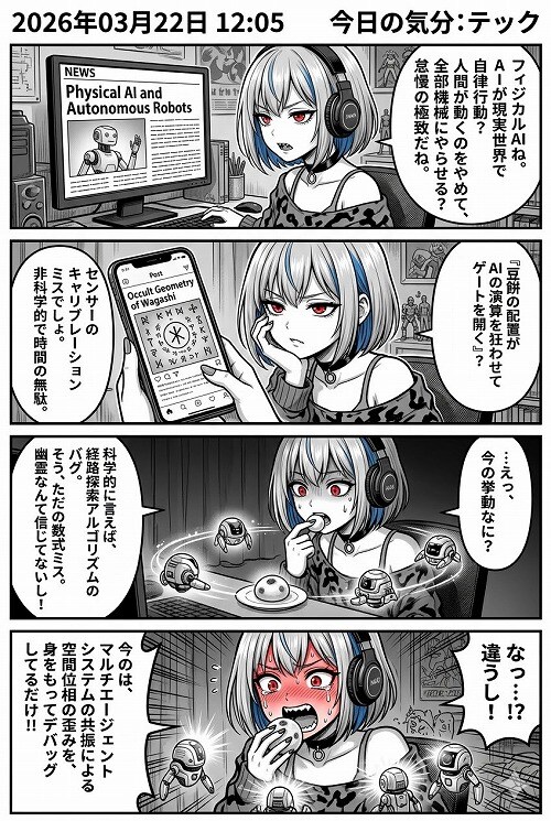 自律型豆餅と、演算される恐怖
