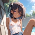 今日も暑いね～ 4枚目
