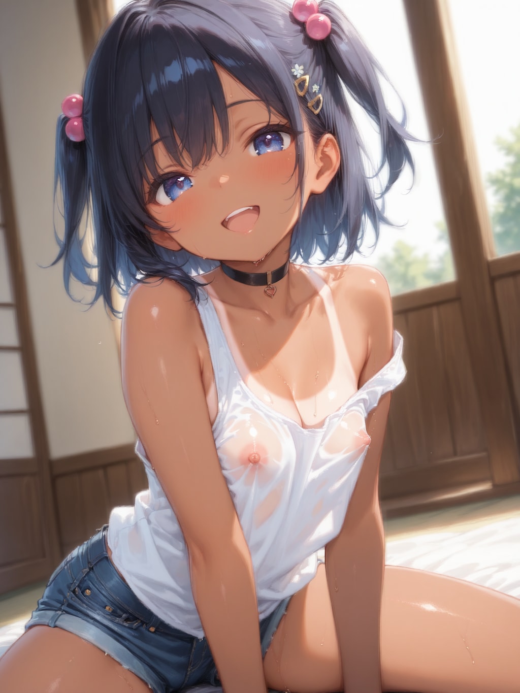 今日も暑いね～