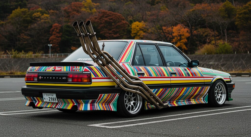 街道レーサー風