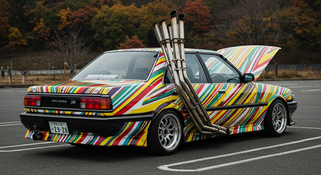 街道レーサー風