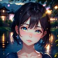 蒼い夜 2枚目