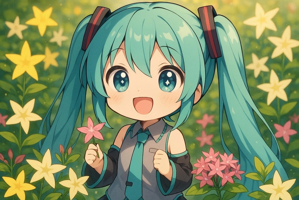 初音ミクさんとペンタス