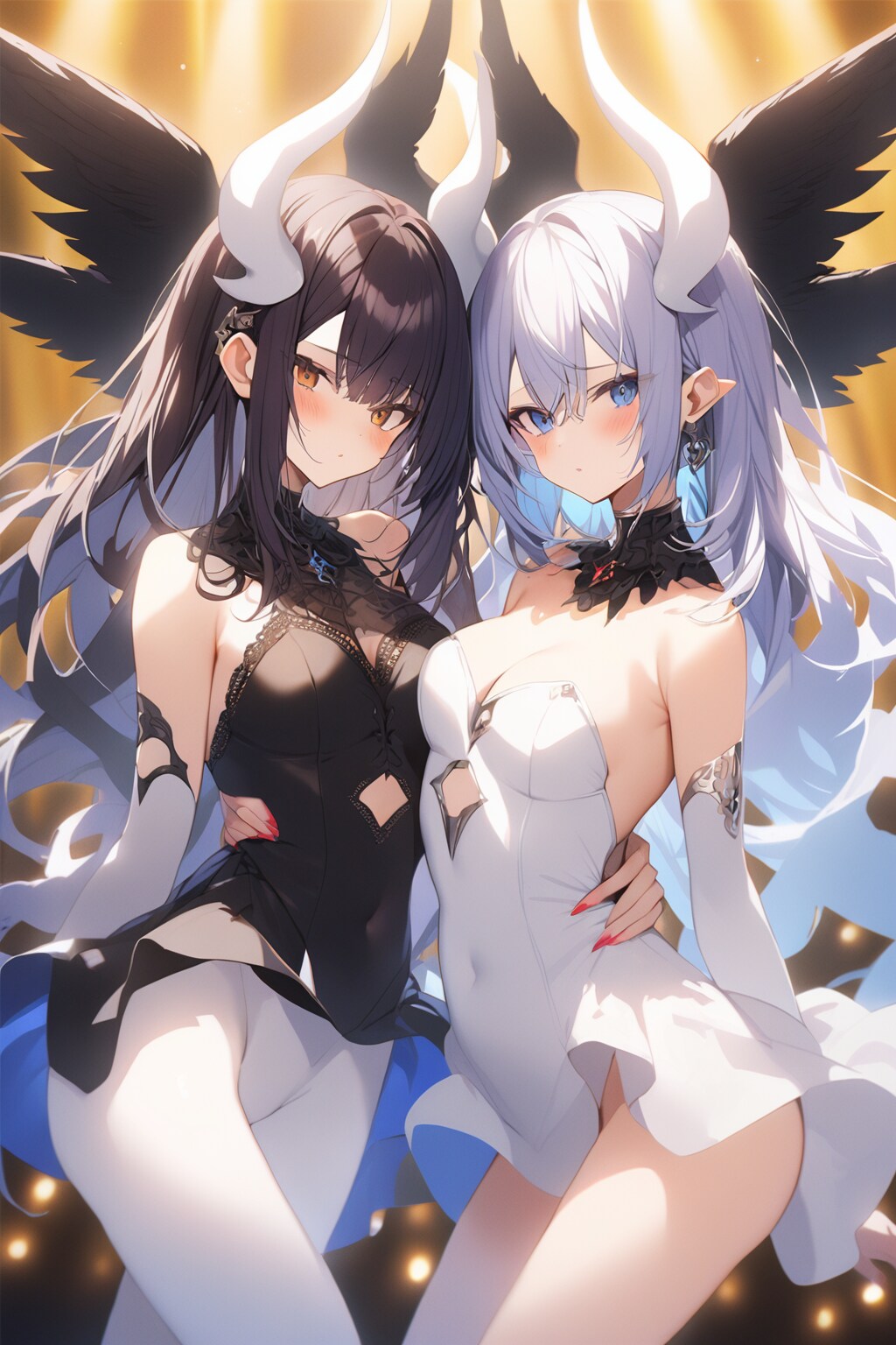 白と黒
