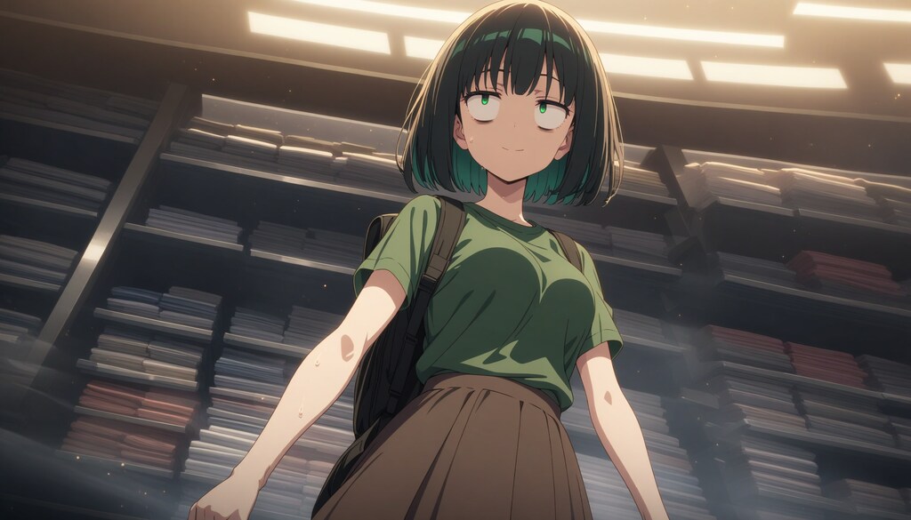 一人で買い物ドキドキ