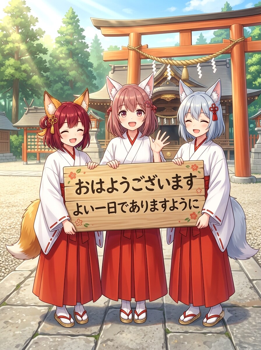 おはようございます♬ | の人気AIイラスト・グラビア