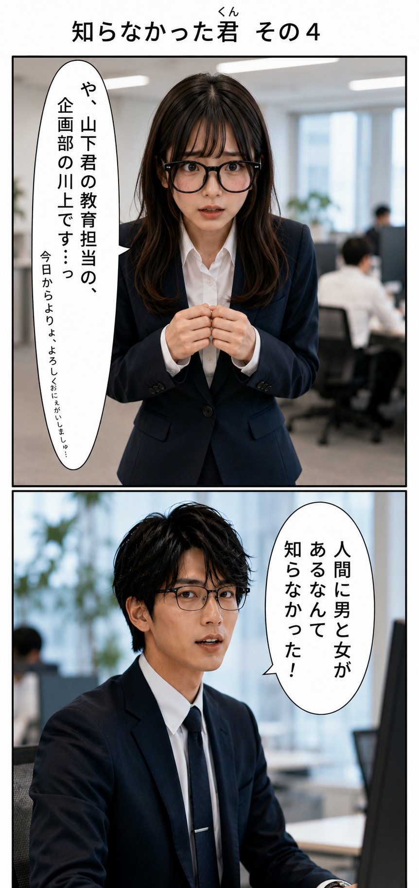 【漫画】知らなかった君