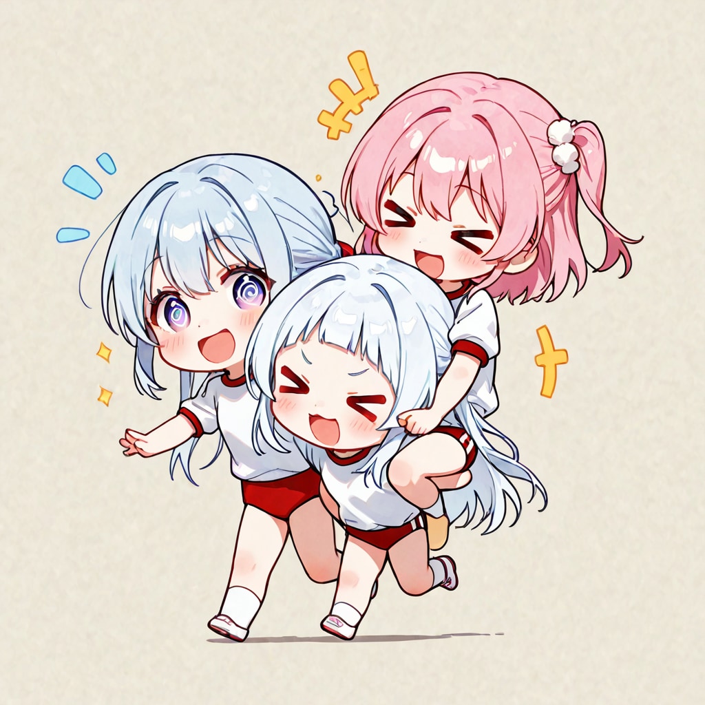 仲良しちゃんのブルマ