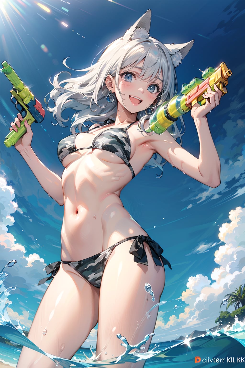 ボクも参加するよ✨🐺💦💦🔫