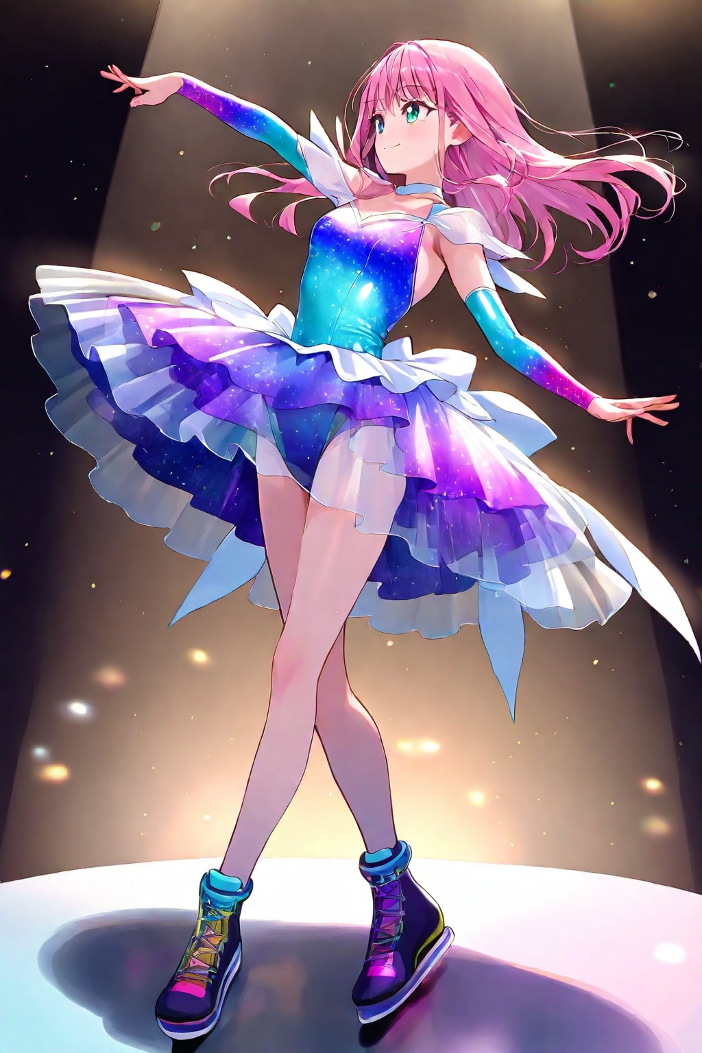 【習作】美少女フィギュアスケーター　ーVer.02ー