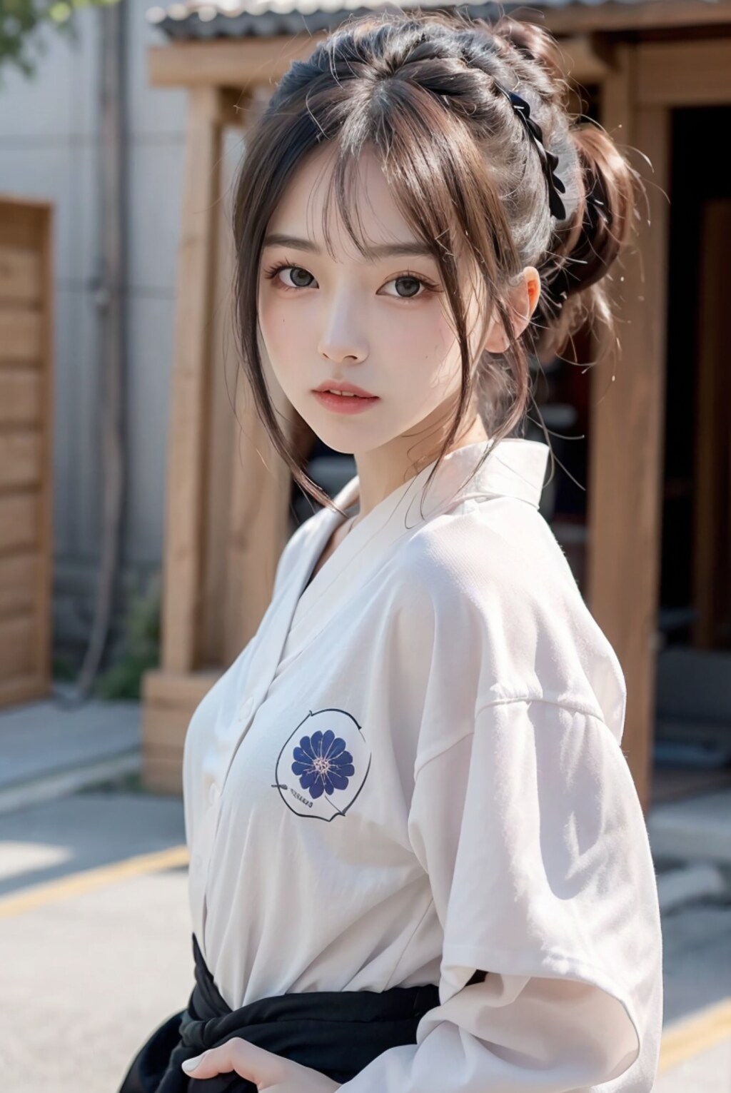 浴衣を着たお姉さん