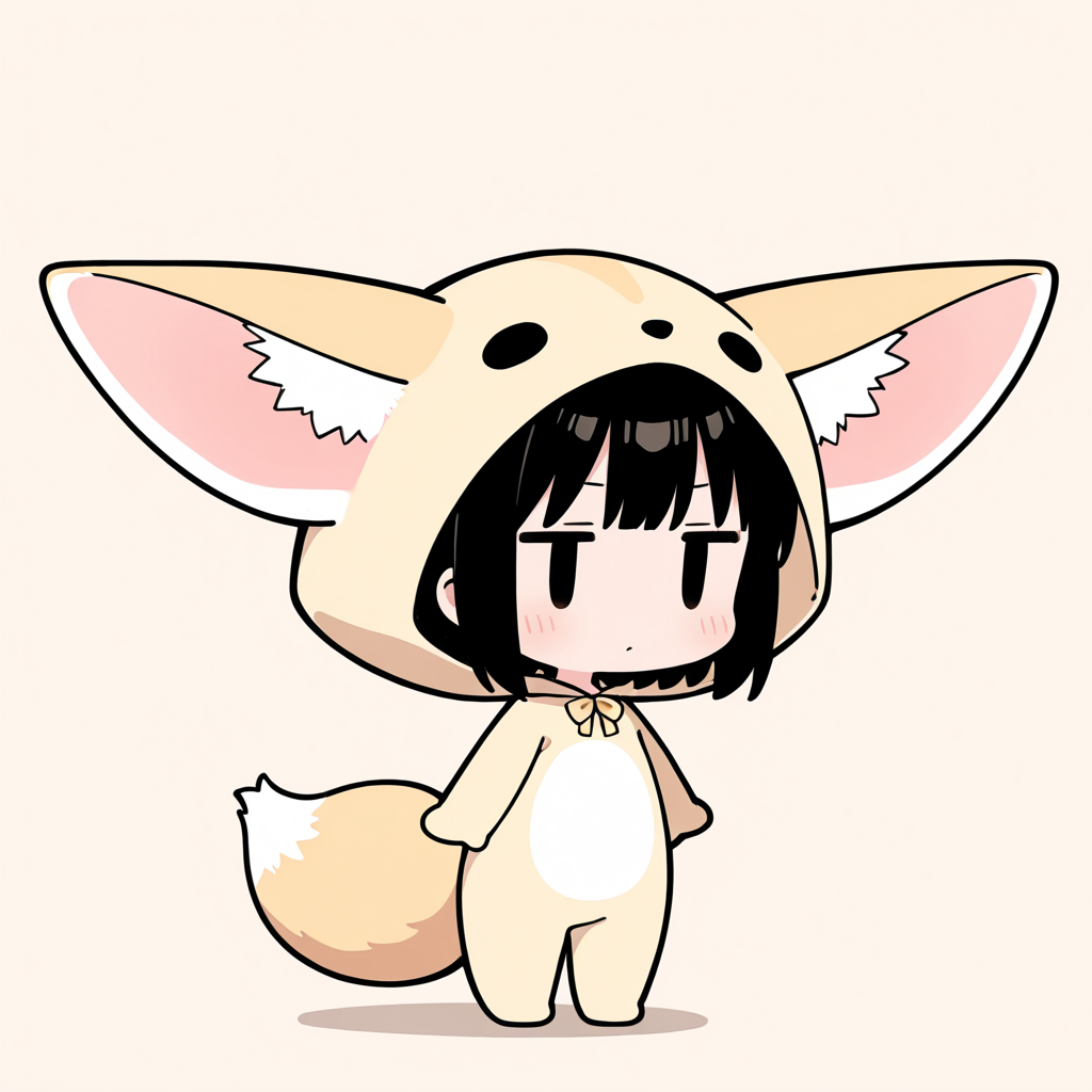 着ぐるみ着せ替え（フェネック）