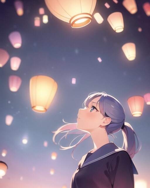 光の中で