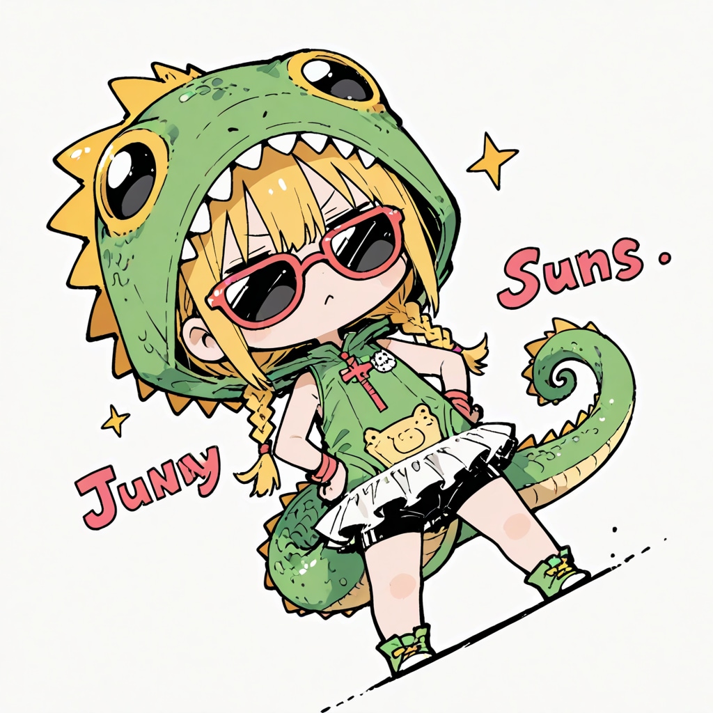 夏はイグアナ