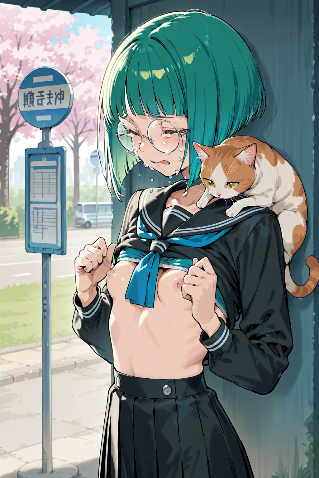 この娘に手ぇ出してみぃ、猫パンチの刑にゃ