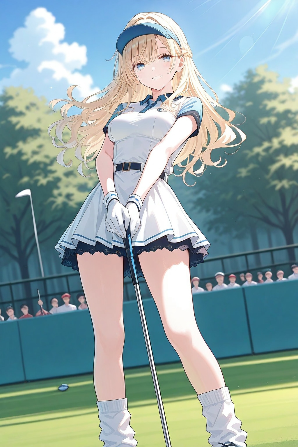 ちちぷいちゃんもゴルフ部デビュー