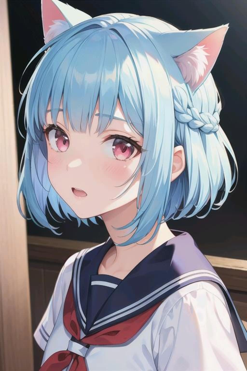 木天蓼コトの顔アップ