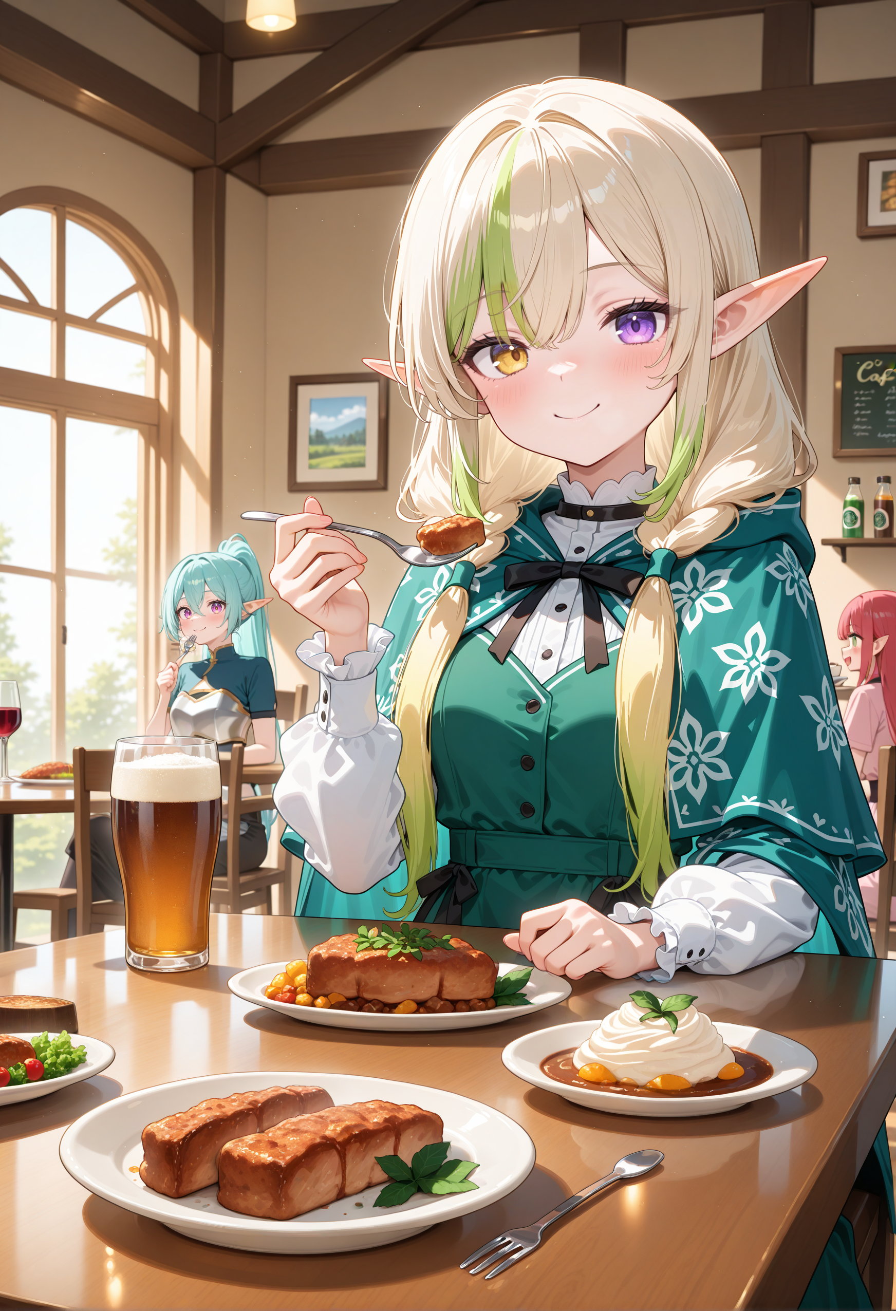 お昼のエルフ 2025.6.3 | の人気AIイラスト・グラビア