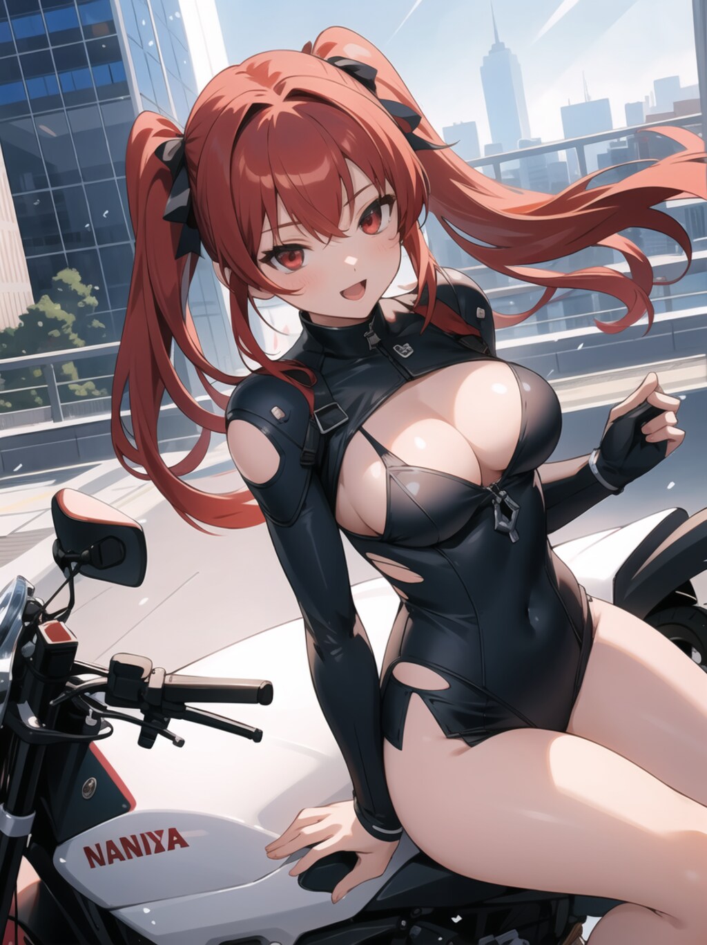 ライダーっ娘　グラビア撮影？ 4