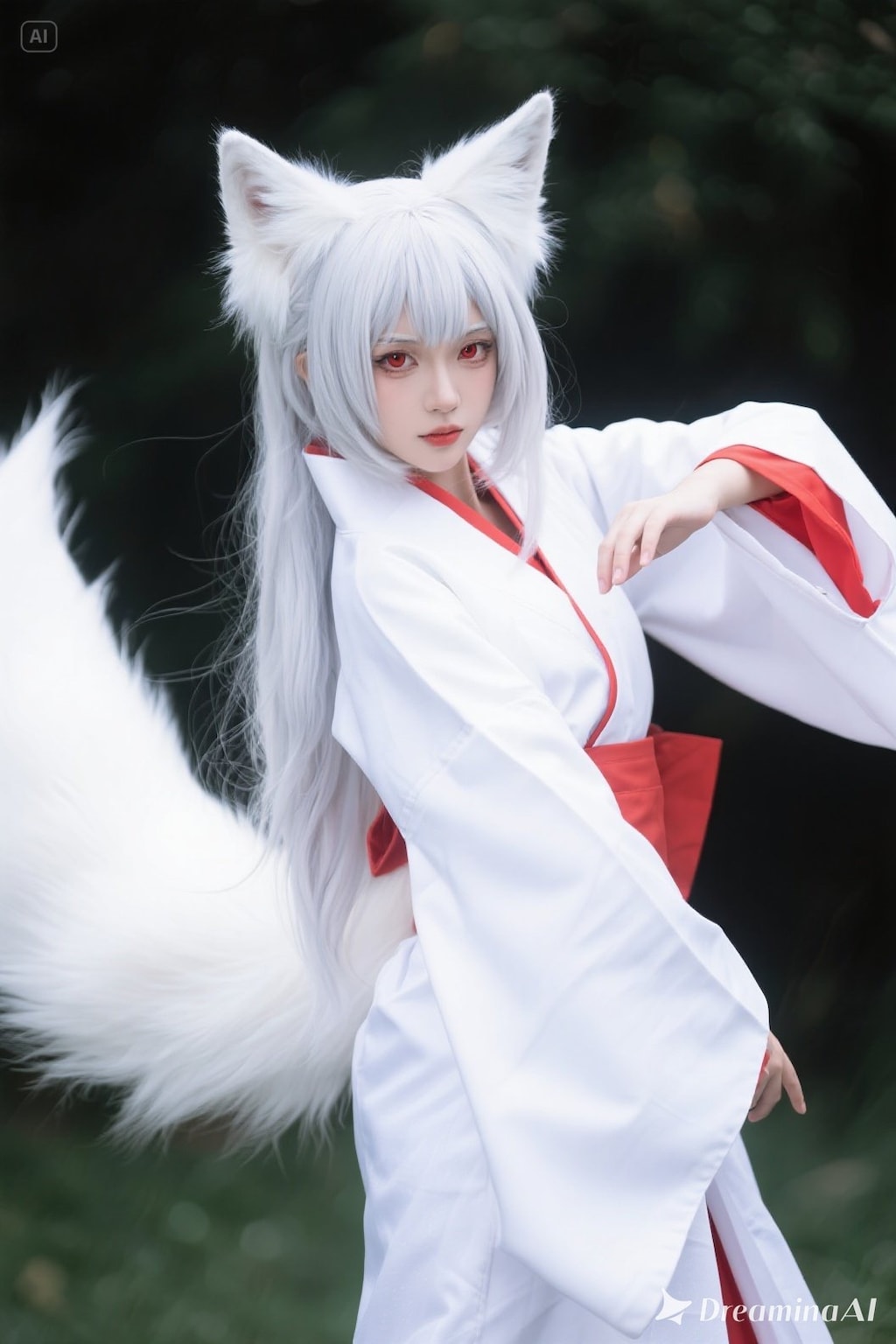 【実写風？】キツネの御神体様？