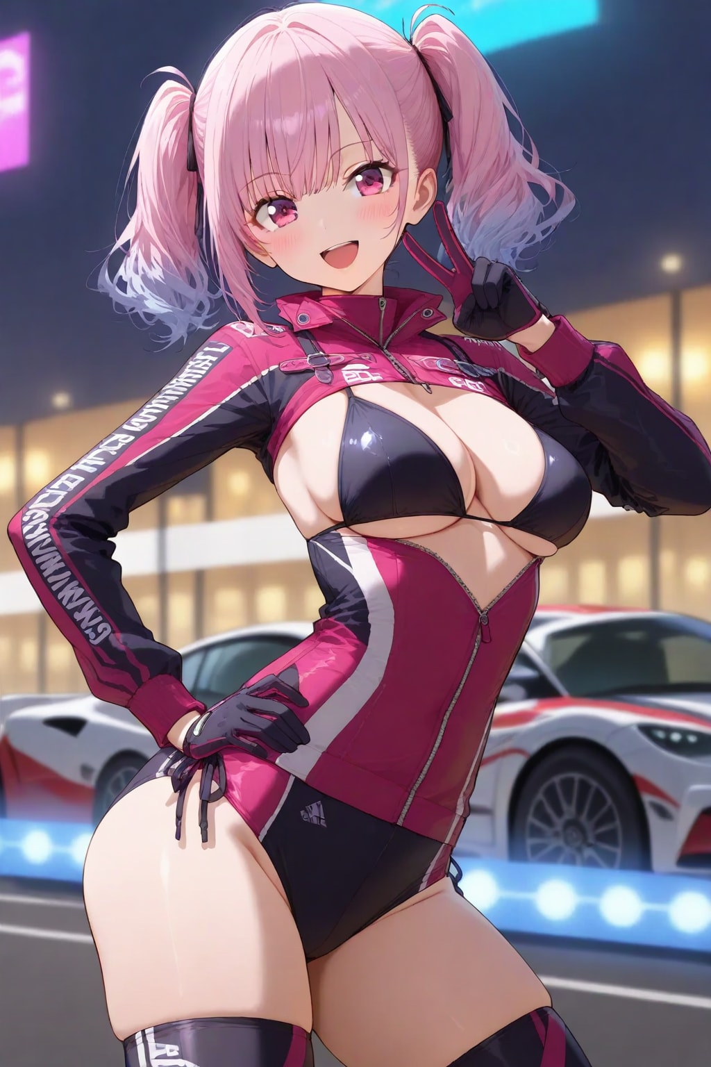 レースクイーン出るかなぁ〜？