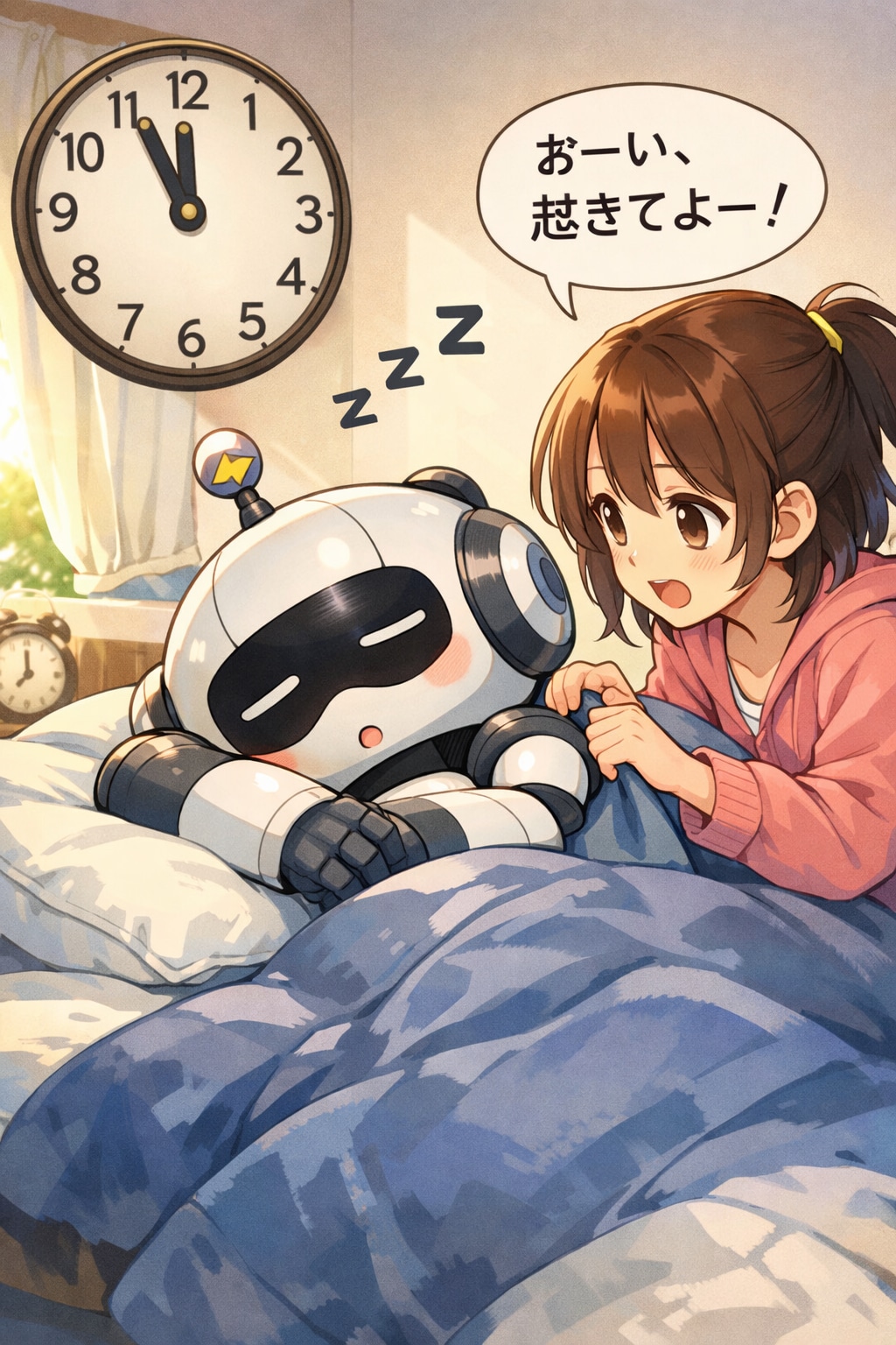 人間を学習したロボットも暁を覚えず