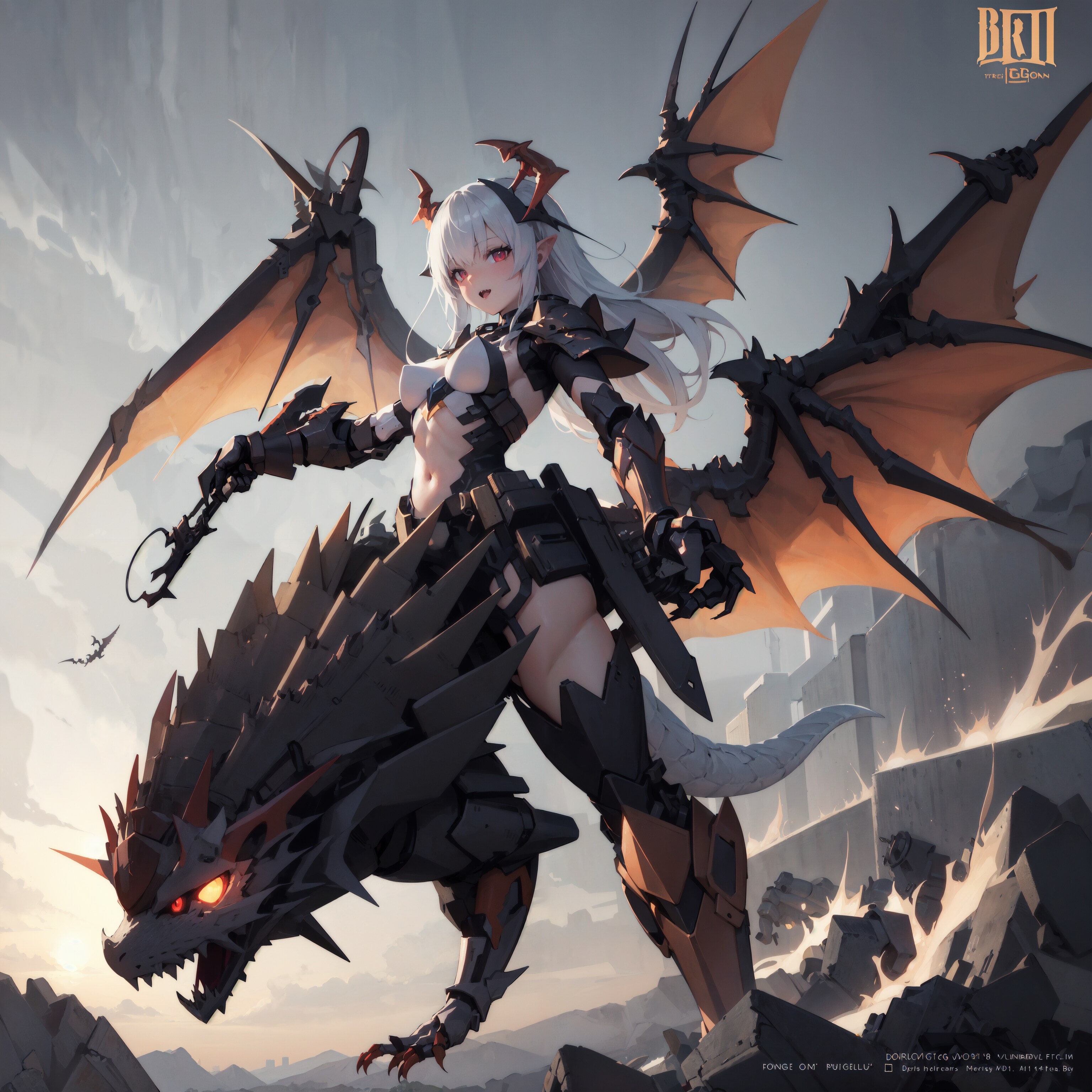 ドラゴン族の少女