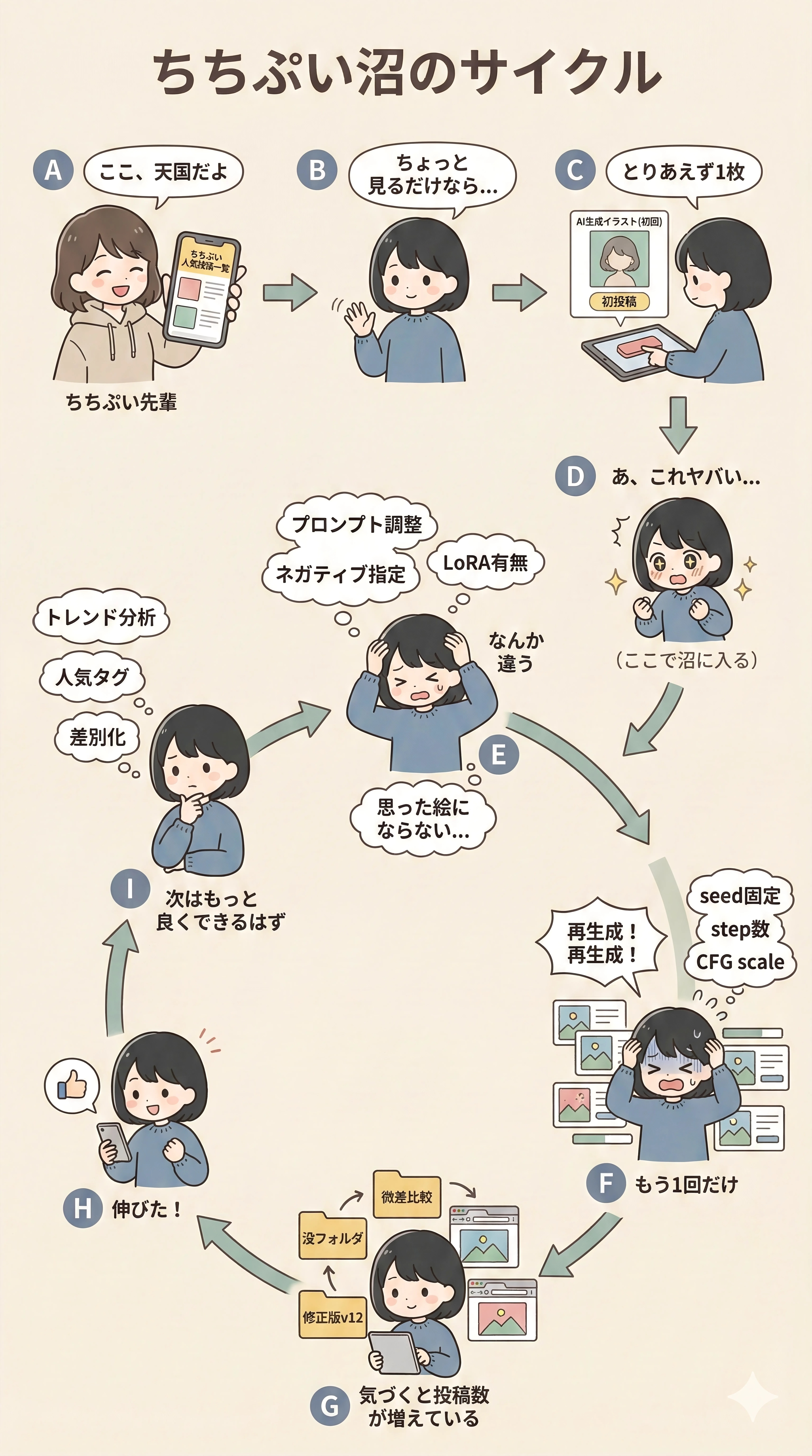 The Infinite Loop of Creation | の人気AIイラスト・グラビア